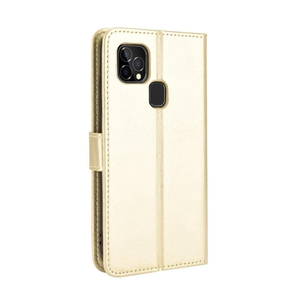 Funda tipo libro para Oukitel C22, cartera todo‑en‑uno, funda multifuncional con tarjetero y correa de muñeca desmontable