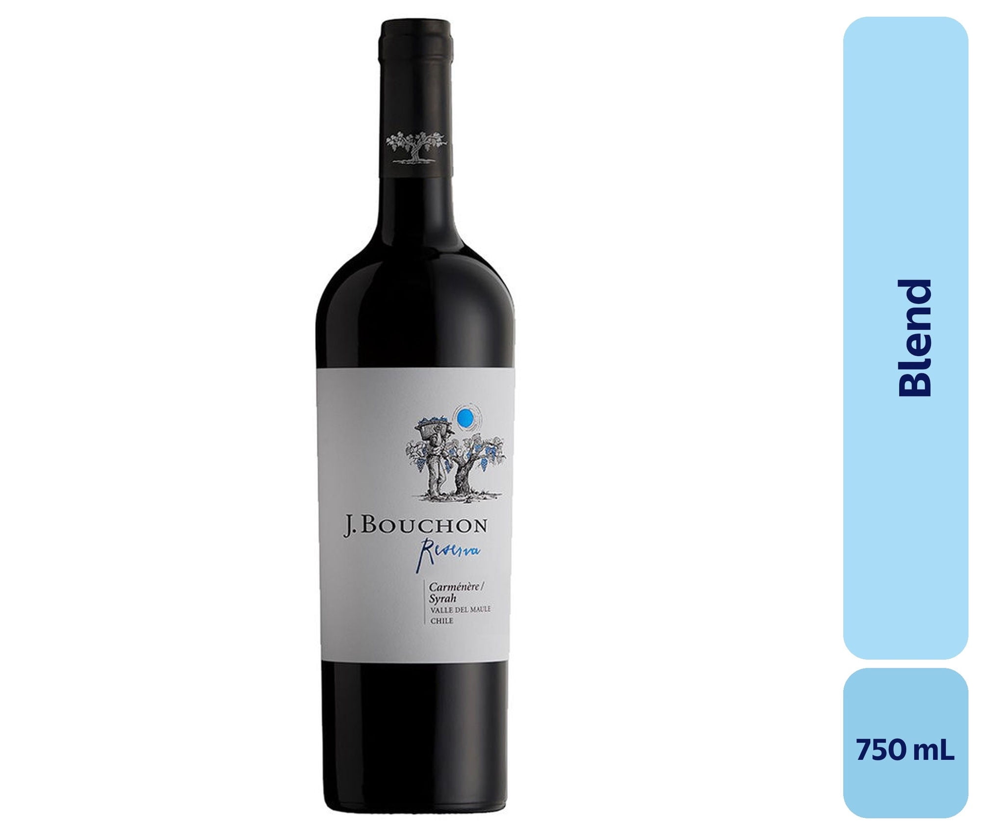 Vino Blend Botella 750 mL J.bouchon
