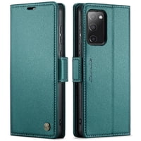 Caseme Tipo Cartera Samsung Galaxy S20 Fe Con Cierre Magnético, Rfid, Tarjetero, Soporte, Carga Inalámbrica