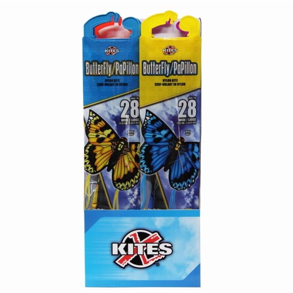 Surtido de nailon Kites XKites Butterfly (paquete de 12)