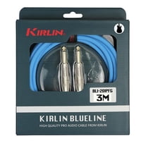 Kirlin - Cable Instrumento Plug Plug Blueline Bli 201Pfg 3 Mts