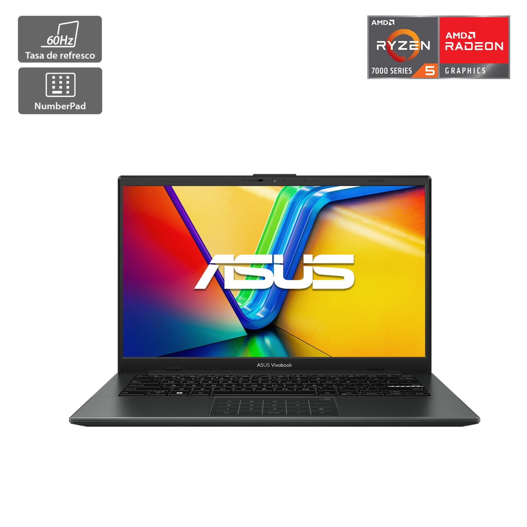 Asus - Notebook Vivobook Go 14 E1404Fa-Nk542W 14"" Fhd Amd Ryzen 5 16Gb Ram 512Gb Ssd Negro
