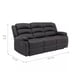 thumbnail image 4 of Sofá 3 Cuerpos Reclinable Moderno Negro New Praga 8041sffbk, 4 of 13