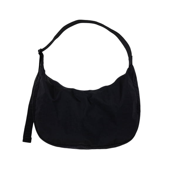 Bolso BAGGU Large Nylon Crescent - Negro