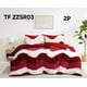 thumbnail image 1 of Cobertor de invierno Peludo con CHIPORRO KING Blanco Rojo y Burdeo, 1 of 1
