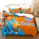thumbnail image 2 of Blippi 3D Digital Printing Brushed Bedding Three-Piece Blippi, 2 of 5