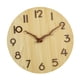thumbnail image 5 of Reloj De Pared De Madera, Reloj Decorativo Moderno Para Baño, Comedor, Sala De Estar, 5 of 5