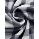 thumbnail image 5 of Pantalones de pijama de cuadros para mujeres con cintura elástica y bolsillos, pantalones largos para dormir y descansar, XS, cuadros azules, 5 of 5