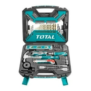 Set Brocas Y Herramientas Manuales 120 Unidades Total Tools Thktac01120