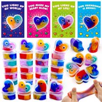 Regalos De San Valentín Olixmlya Galaxy Hearts Slime Kids 28P