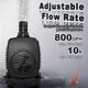 thumbnail image 2 of Bomba de Agua SongLong 800 GPH con Cable de 3 m para Uso Exterior, 2 of 6