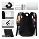 thumbnail image 5 of Sing 3-theme Backpack, Campus style schoolbag Bookbag with Adjustable Shoulder Straps And Large Zip Compartment, Unisex Travel Bags.42x30x15cm, 5 of 6