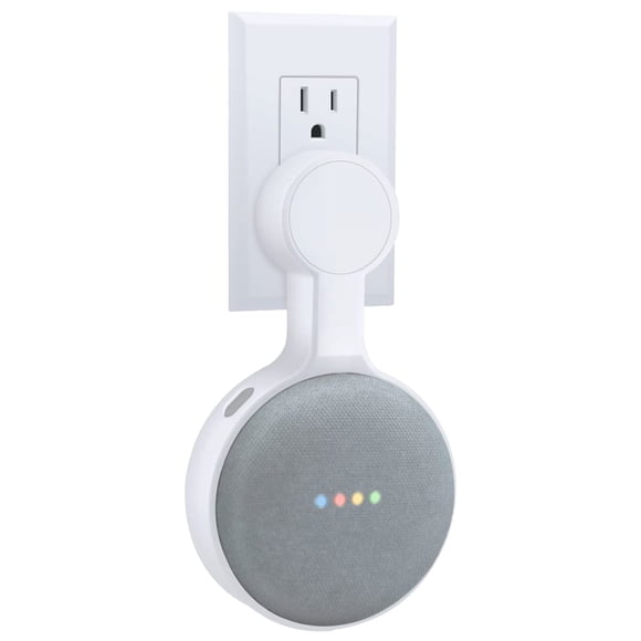 Soporte de pared AMORTEK para Google Home Nest Mini White