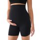 thumbnail image 1 of Shorts de maternidad MOMANDA estilo biker, 15 cm, negro, talla mediana, 1 of 5