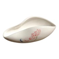 Magideal - Bandeja De Café Individual, Taza Dosificadora De Granos De Café, Recipiente Dosificador De Cerámica Multiusos Con Forma De Cuchara Para Té Chino Para Pez Y Loto