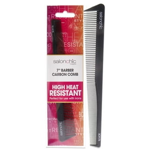 Salonchic - Peine De Carbono Cónico De Peluquero Resistente A Altas Temperaturas De Para Unisex - Peine