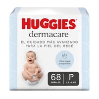 Pañales Dermacare Etapa 1/P Cuidado Mas Avanzado Para La Piel 68 Un Huggies