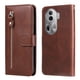 thumbnail image 1 of Funda con Cremallera para OPPO Reno 11 Pro 5G, Carcasa Cartera de Cuero PU con Soporte y Tarjetero, 1 of 6