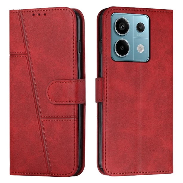 Funda Flip Para Xiaomi Redmi Note 13 Pro – Carcasa Delgada Y Resistente A Impactos Con Soporte Para Uso Diario Y Profesional