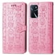 thumbnail image 1 of Funda Cartera FOXDOCK para OPPO A16 , Flip PU con Relieve de Gatos y Perros, Tarjetero y Soporte, 1 of 6
