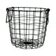 thumbnail image 5 of Cesta De Alambre Con Asas, Cesta De Lavandería Ahuecada Para Organizador, Despensa Y Hogar, 5 of 5