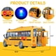 thumbnail image 3 of Autobús escolar de juguete Choopheme amarillo con luces y sonido de 1 a 3 años, 3 of 6