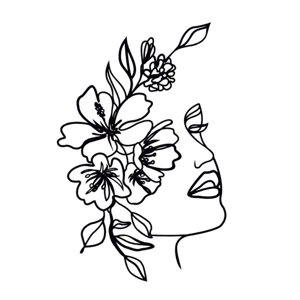 Magideal - Arte De Pared De Metal, Línea Femenina, Silueta Minimalista, Escultura De Pared Abstracta Para El Hogar, Dormitorio, Sala De Estar, Decoración De Pare