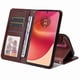 thumbnail image 2 of Funda Billetera para Motorola Edge 50 Fusion con Porta Tarjetas y Soporte Ajustable Marrón, 2 of 5