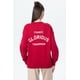 thumbnail image 3 of Polerón Mujer Oversize Print Rojo, 3 of 4