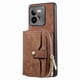 thumbnail image 2 of Funda Tipo Cartera con Correa Cruzada para Realme GT 7 Pro Protección Contra Golpes Marrón, 2 of 4