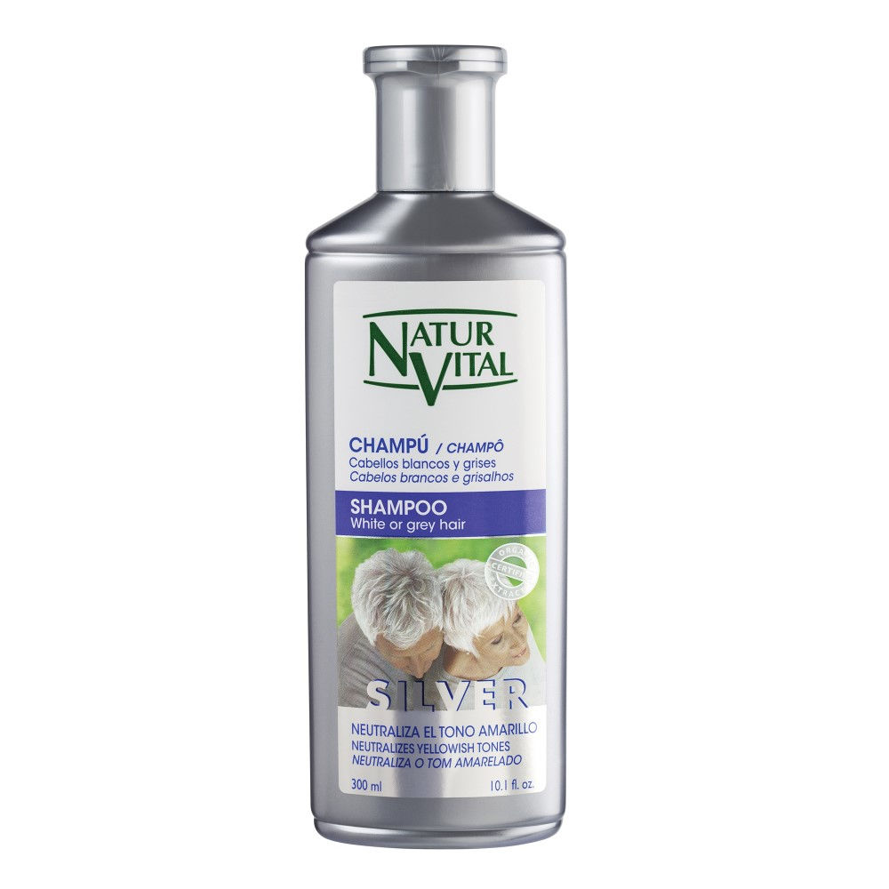 Shampoo Nv Silver 300 ml NaturVital