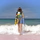 thumbnail image 2 of Conde Pátula Toalla de playa de secado rápido con diseño temático, regalo para mujeres y niñas, ideal para cumpleaños, fans, amantes de la música, uso en la playa o al aire libre, 78 × 160 cm, 2 of 6