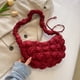 thumbnail image 4 of Bolso de mano acolchado para mujer, ligero y acolchado, tipo hobo, 2023, con pliegues en forma de nube., 4 of 5
