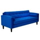 thumbnail image 2 of Sofa Retro 3cg Felpa 00 Azul Rey, 2 of 6