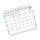 thumbnail image 2 of Planner anual horizontal Terrazo 12 meses no fechados, 2 of 3