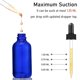 thumbnail image 2 of Frasco cuentagotas Bumobum, vidrio azul, 4 oz/120 ml, paquete de 6 con accesorios, 2 of 6