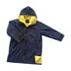 thumbnail image 5 of Niños Con Capucha Cambio De Bata Chaqueta Traje Outwear Abrigo De Lluvia Cálido Surf Swim Parka Deep Blue Yellow, 5 of 5