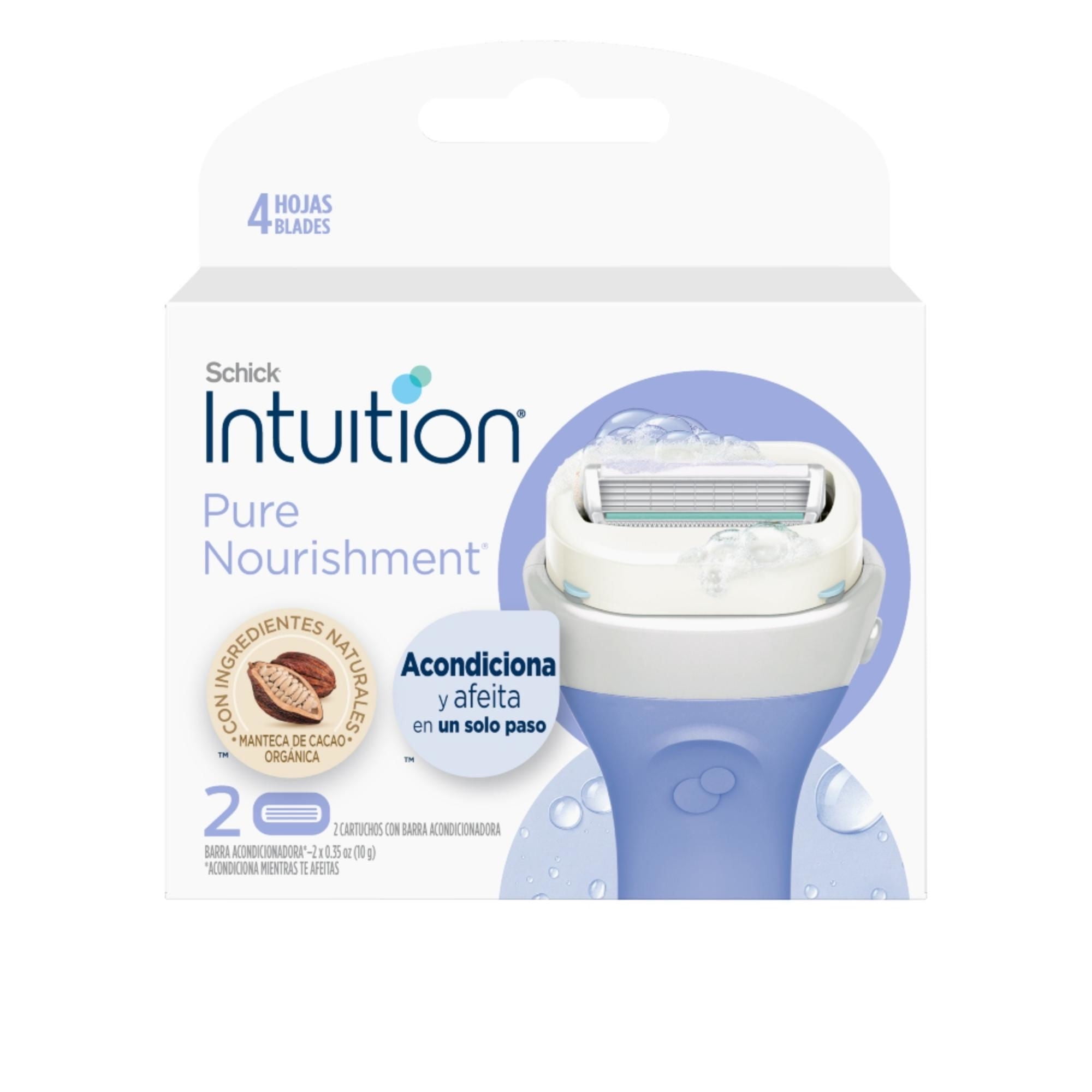 Pack Repuestos Máquina Depilatoria Intuition 2 un Schick