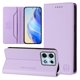 thumbnail image 2 of Funda Billetera con Soporte para Motorola Edge 70 Max 5G Bloqueo RFID Plegable Morado claro, 2 of 6