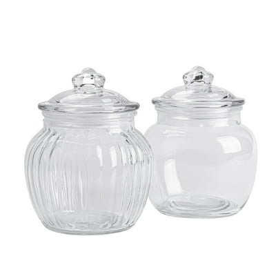 Canister 600Ml Vidrio 1 Pieza Transparent, Producto Surtido 1 Un Haus