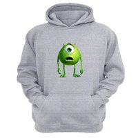 Genérico - Polerón Canguro Fabrica De Monstruos Gris Claro Talla M Unisex