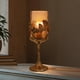 thumbnail image 1 of Portavelas Decozen con marco de cristal y acabado dorado, 1 of 9