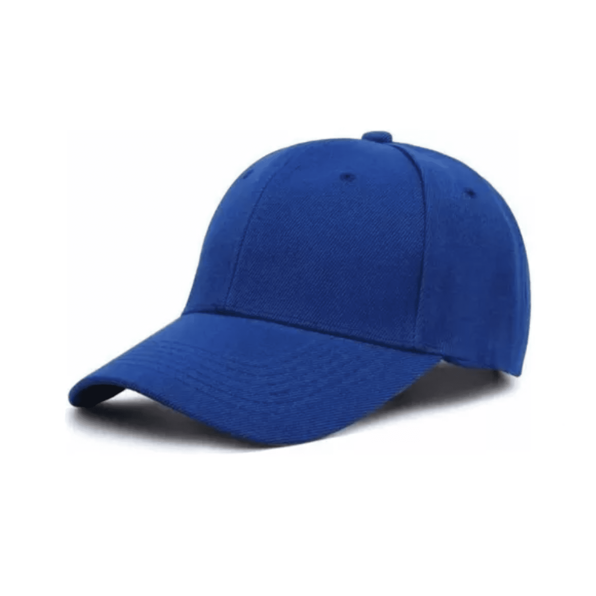Genérico - Gorro Jockey Básico Unisex Azul Rey
