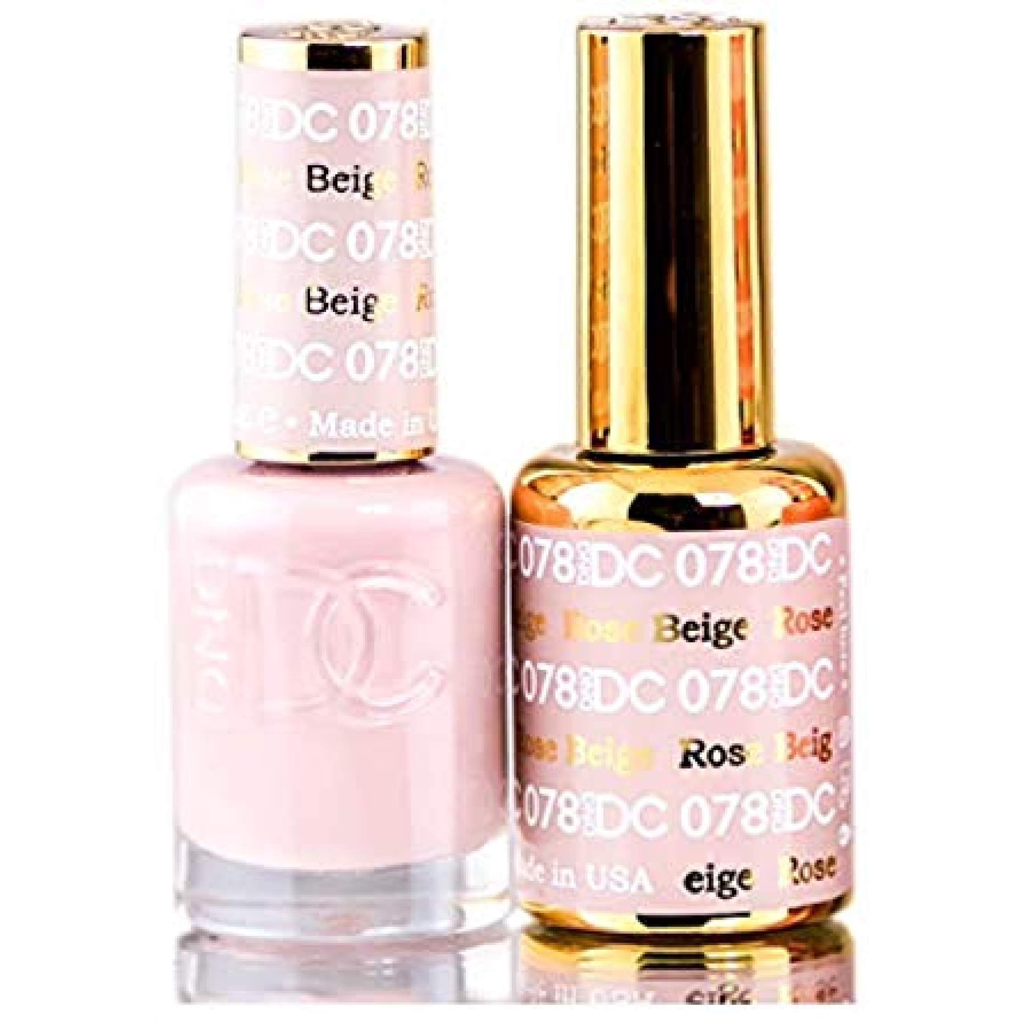 Set De Esmaltes De Uñas Daisy Dnd Dc Neutrals, 15 Ml, Más Purpurina