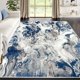 thumbnail image 1 of Alfombra Abani Regal Blue Swirl 160 × 230 cm Lavable, 1 of 9