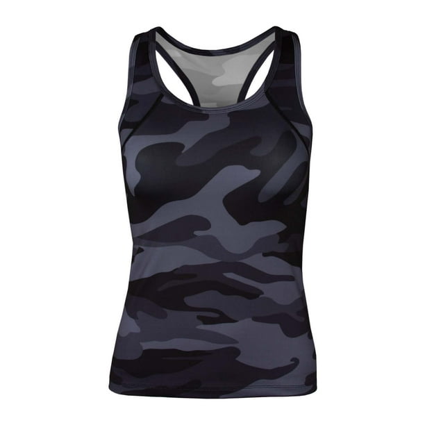 Camiseta Musculosa Deportiva Stretch Mujer