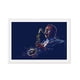 thumbnail image 1 of Cuadro Música Saxofón con Marco Blanco 50x40 CM, 1 of 1