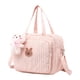 thumbnail image 5 of Bolsa De Pa?ales Bolso Reutilizable Gran Capacidad Espaciosa Momia Bolsa De Maquillaje Bolso Rosa, 5 of 5