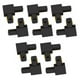 thumbnail image 1 of Pack 10 Conectores Para Carril Monofásico Iluminación LED L Negro, 1 of 3
