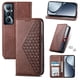 thumbnail image 1 of Funda Flip FOXDOCK para Realme C65 , Estilo Billetera con Diseño Rombo, Correa de Mano y Soporte, Uso Diario, 1 of 6
